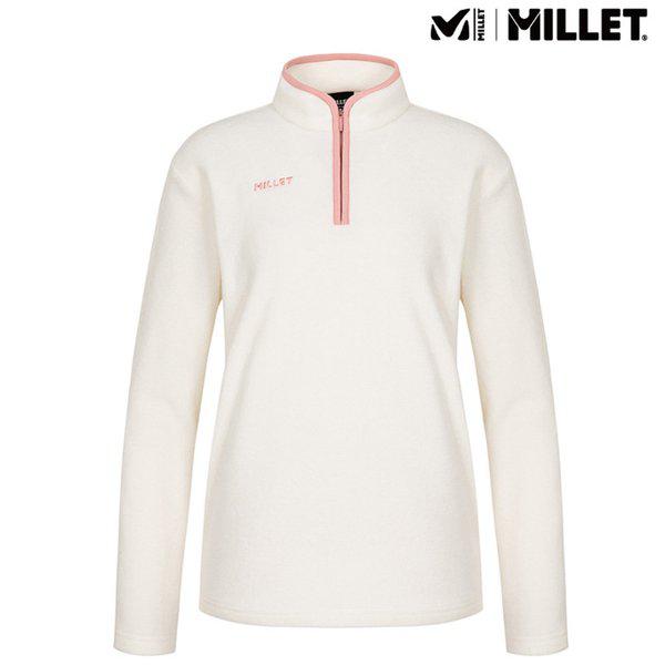 [新商品30%OFF] 女性用冬ジップアップ 柔らかい肌触りのベーシックフリースハーフジップTシャツ_US