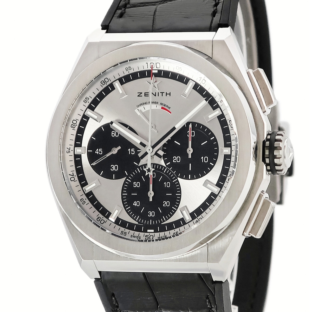 デファイ エル プリメロ 21 95.9001.9004/01.R582 自動巻き メンズ OH済 バー パワーリザーブ クロノグラフ 3年保証