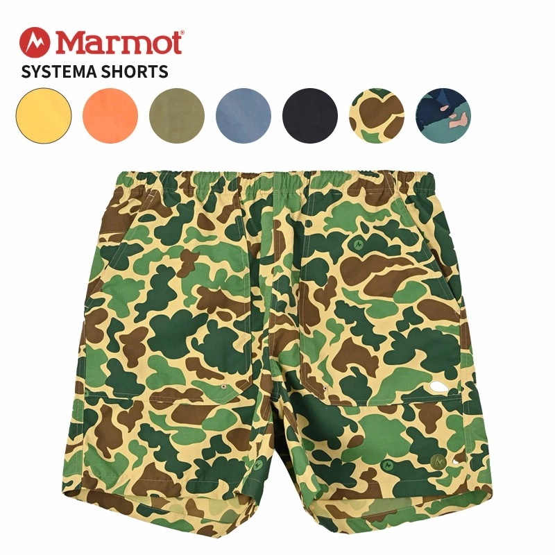 マーモット メンズ 撥水ショーツ ショートパンツ 短パン MARMOT システマショーツ ハーフパンツ ボトムス MTSS25MHP034