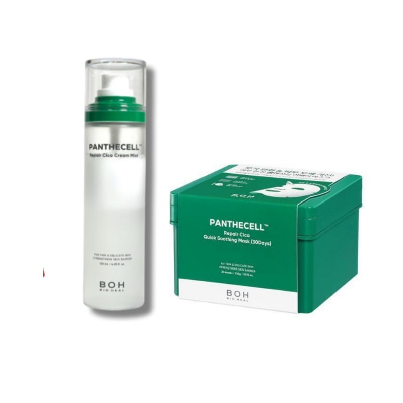 パンテセルリペアシカクリームミスト120ml.1個+パンテセル リペア シカ クイック スージング マスク 30枚(1個)