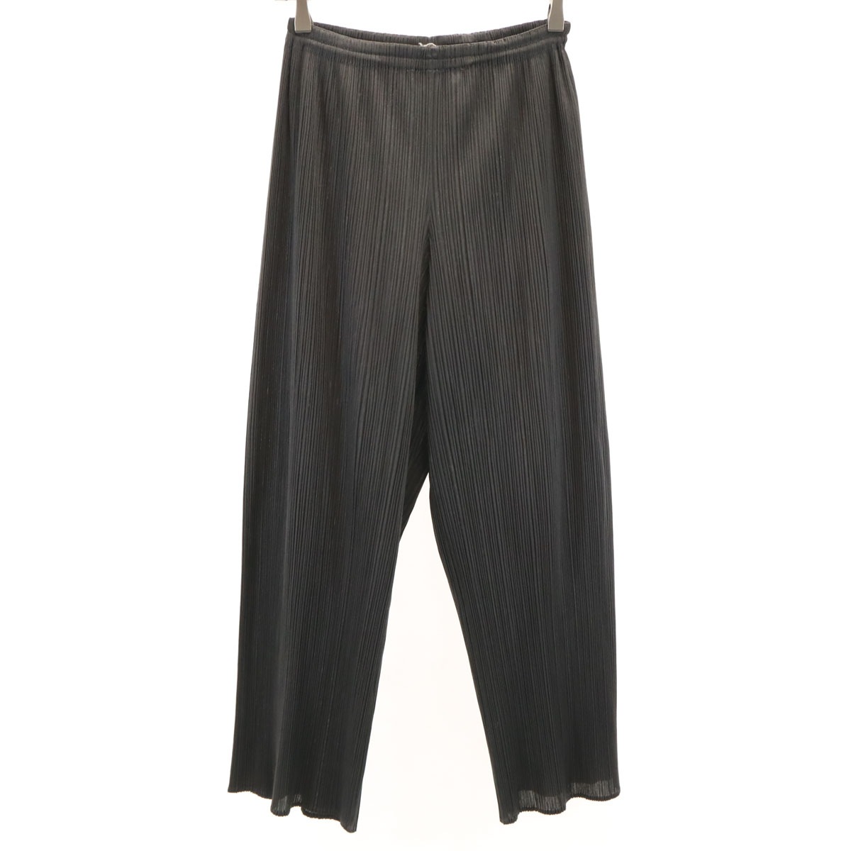 PLEATS PLEASE プリーツプリーズ プリーツ パンツ グレー イッセイミヤケ レディース 古着