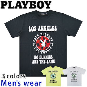 プレイボーイ PLAY BOY 半袖 バックプリントTシャツ メンズXL /eaa362464