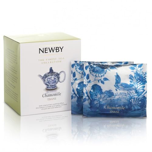 NEWBY ニュービー ハーブティー ティザン カモミール/シルケン ピラミッド ティーバッグ 15個入り