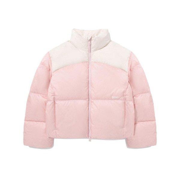 パディング JQS CO2404DP70-LP RDS ウーマン シービック ショート パファー ライトピンク