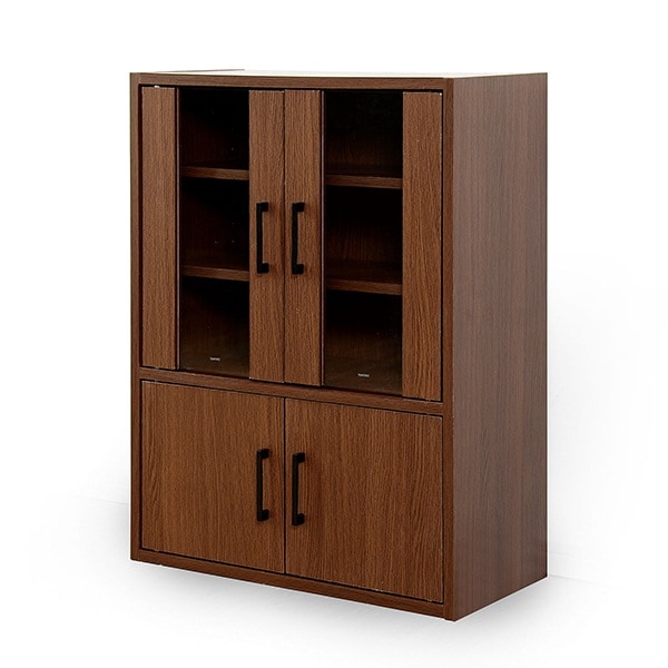 リーテンスタッド LSD-06-0003-wn 食器棚80cm WN ウォールナット メーカー直送