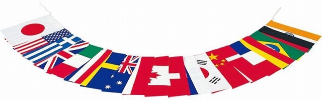 エバニュー テトロン万国旗連結式 EKA541