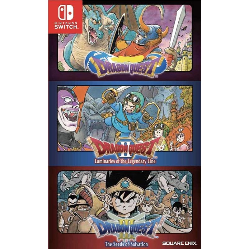 Dragon Quest I, II & III (1, 2 & 3) Collection (輸入版:アジア) Switch