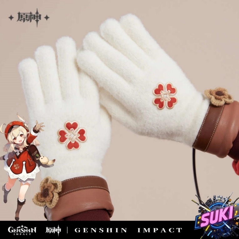 【プロ品質を極める!】原神 グッズ / クレー インプレッションシリーズ / 手袋 / Genshin Impact Klee 可莉 げんしん コスプレ