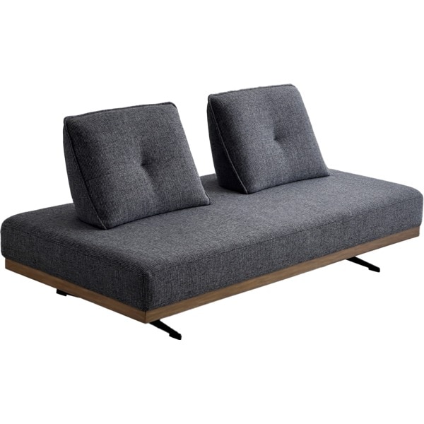 FZ_ブラーマ2.5P_ソファベットGY グレー 組立品