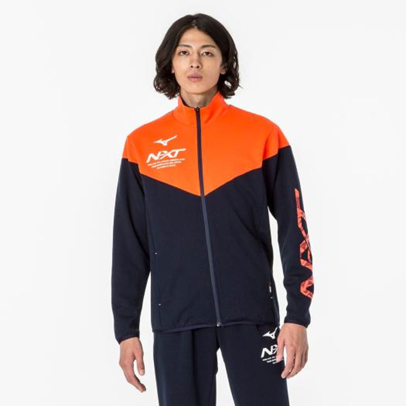 N-XTウォームアップジャケット トレーニングウエア ミズノトレーニング（メンズ） ウォームアップスーツ (32JCA210)