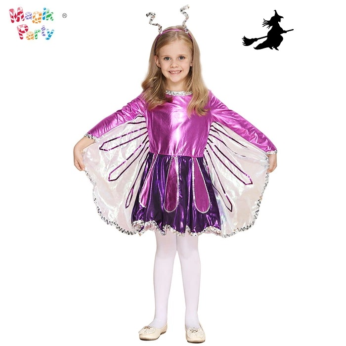 短纳期ハロウィン 衣装 子供 魔女 悪魔 蝶妖精 女子 ワンピース 子供用 学園祭 文化祭 コスチューム 仮装 変装 コスプレ衣装 コスプレ コスチューム 子供 仮装 万聖節