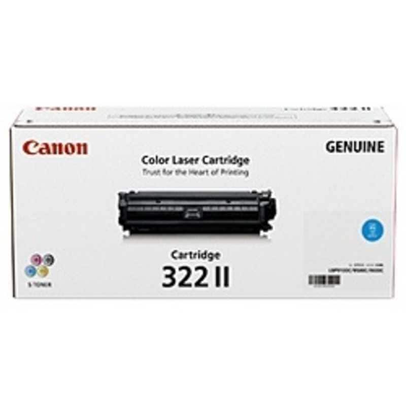 キヤノン　CANON　純正トナーカートリッジ 322 II (シアン)　CRG-322 II CYN
