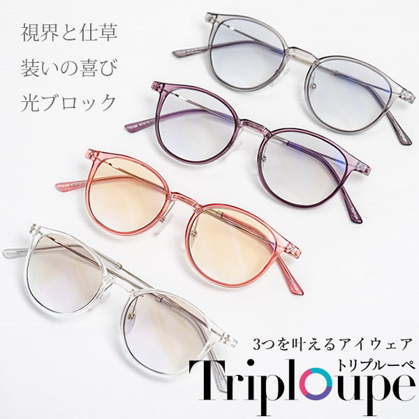 楽天市場】トリプルーペ TRIPLOUPE ルーペ サングラス メガネ型
