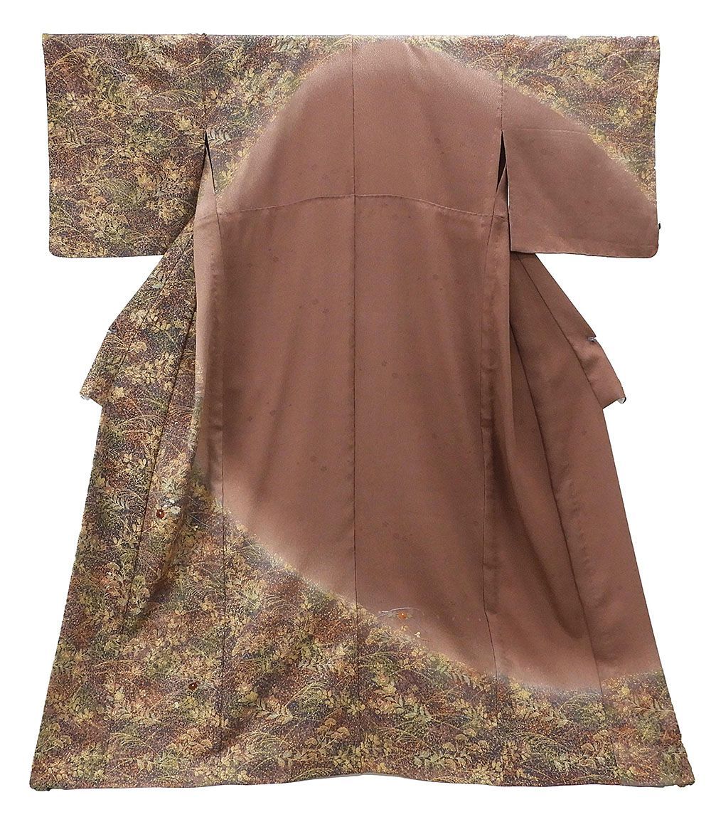 単衣 訪問着 新品仕立済 正絹 単衣 草花模様 身丈164.5cm 裄丈68cm 訪問着 難あり 新品 仕立て上がり 着物 wb1061 35,800円