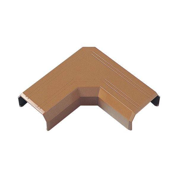 （まとめ）サンワサプライ ケーブルカバー22mm幅 L型 ブラウン CA-KK22BRL 1個(×30セット)