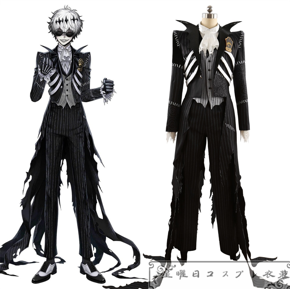 ツイステ 始まりのハロウィン ナイトメアハロウィン2024 スカリー・J・グレイブス コスプレ衣装 コスチューム