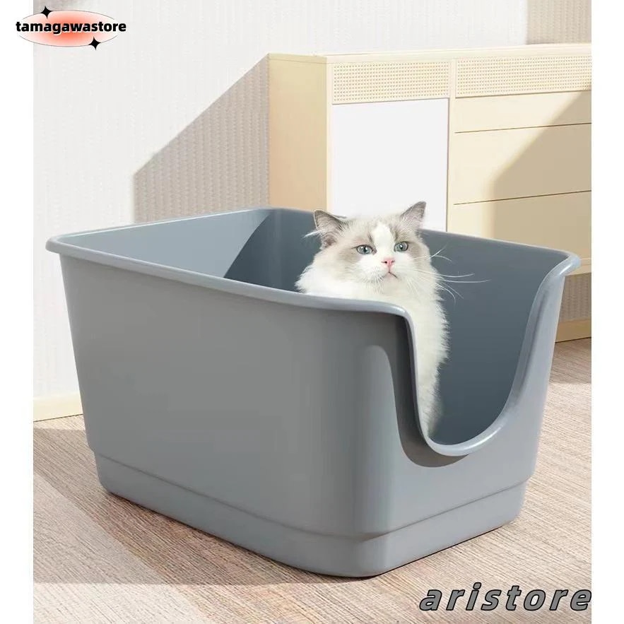 猫 ネコ ねこ用 トイレ 猫トイレ ねこトイレ 大容量 大きめ 大型 大型ネコ 飛び散らない30%までに制限 5,293円