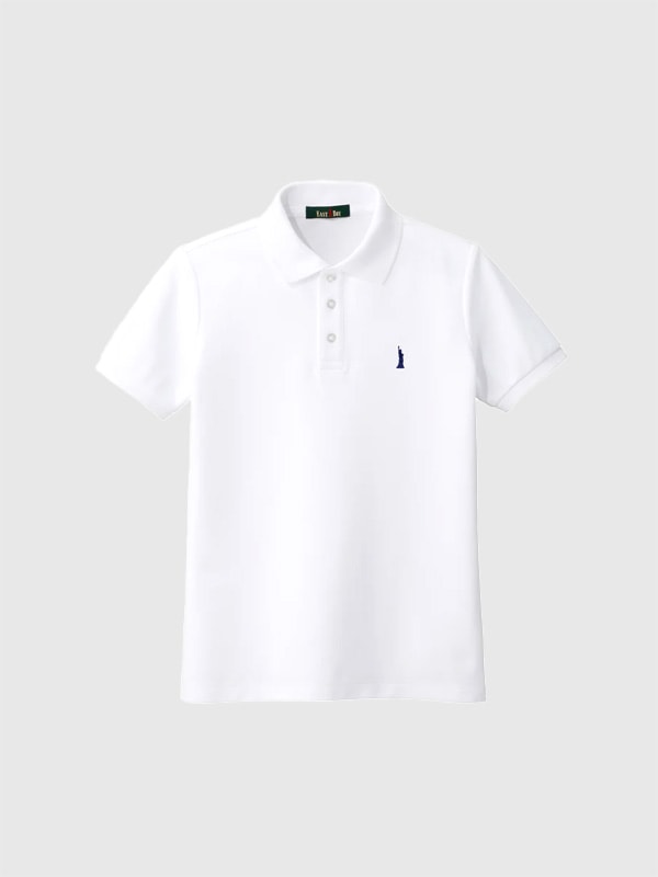 EASTBOY イーストボーイ ポロシャツ レディ―ス 半袖 ポロシャツ カノコ クールマックス 高機能素材 白 紺 3202006 4202006