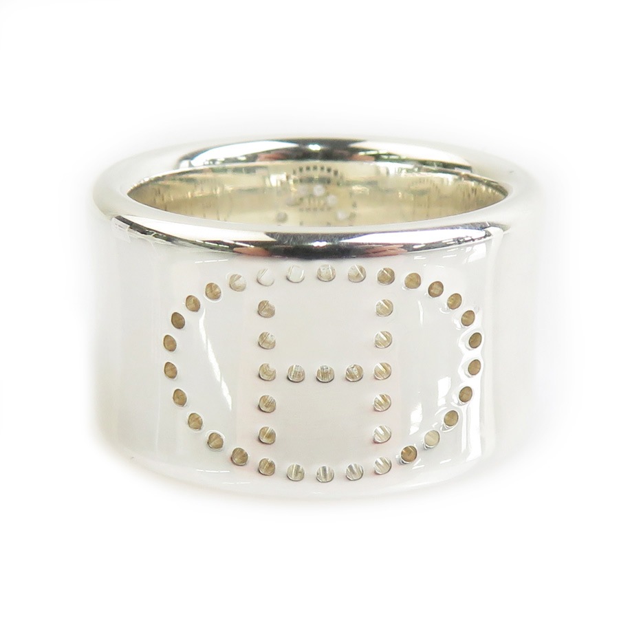 エルメス HERMES リング・指輪 エクリプス リュバン シルバー925 シルバー レディース 7号 e61418i