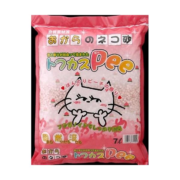 (まとめ)ペグテック トフカス Pee 7L (ペット用品)(×4セット)