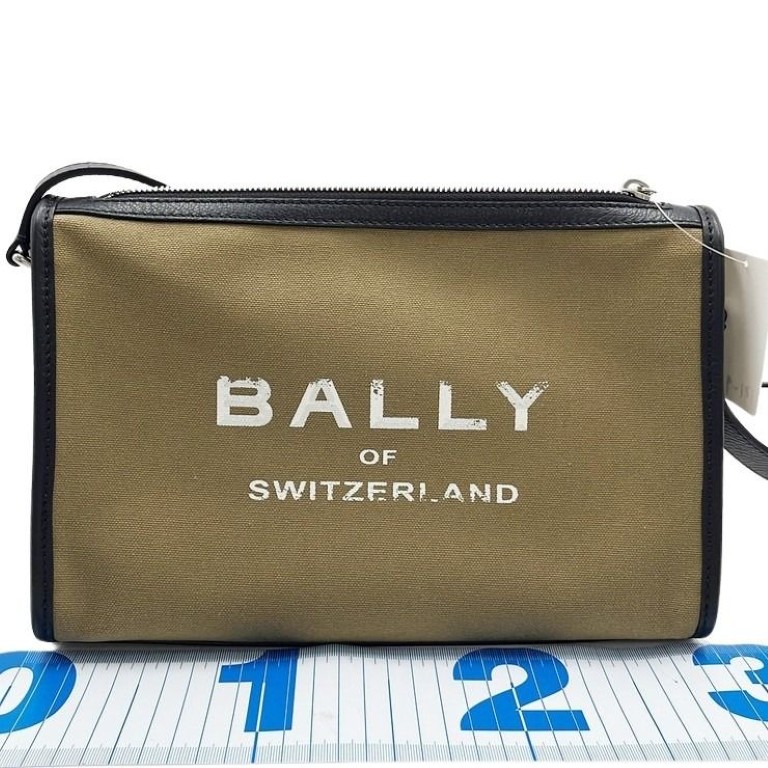 ショルダーバッグ ARKLE LOGO CROSS キャンバス - クロスボディバッグ シルバー金具 カーキ ブラック系 ハンドバッグ トートバッグ 鞄 ブランド 上品 通勤通学 高級【本物保証】