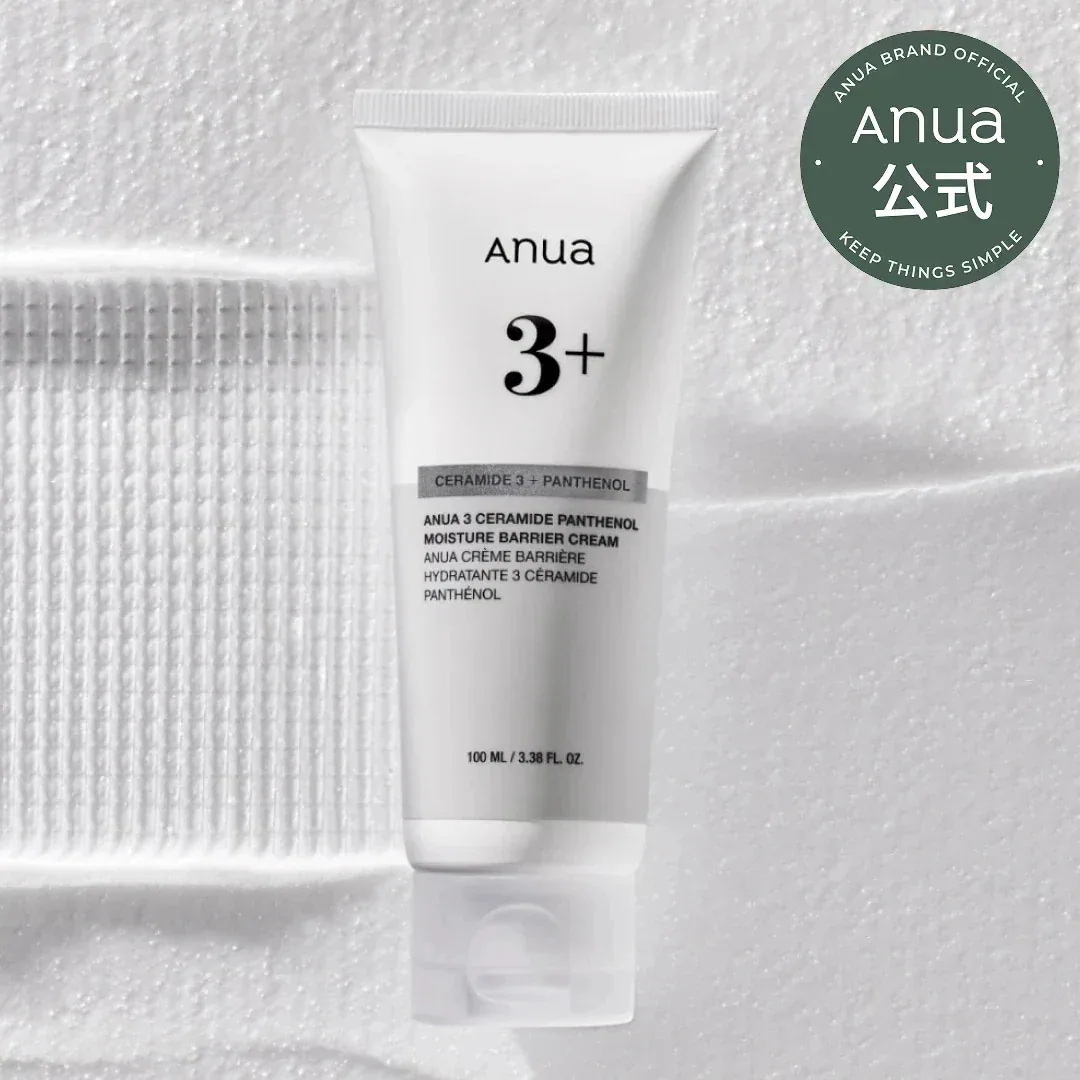 anua 3+ セラミド & パンテノール クリーム 100mL 3セラミドパンテノールモイスチャーバリアクリーム 100ml