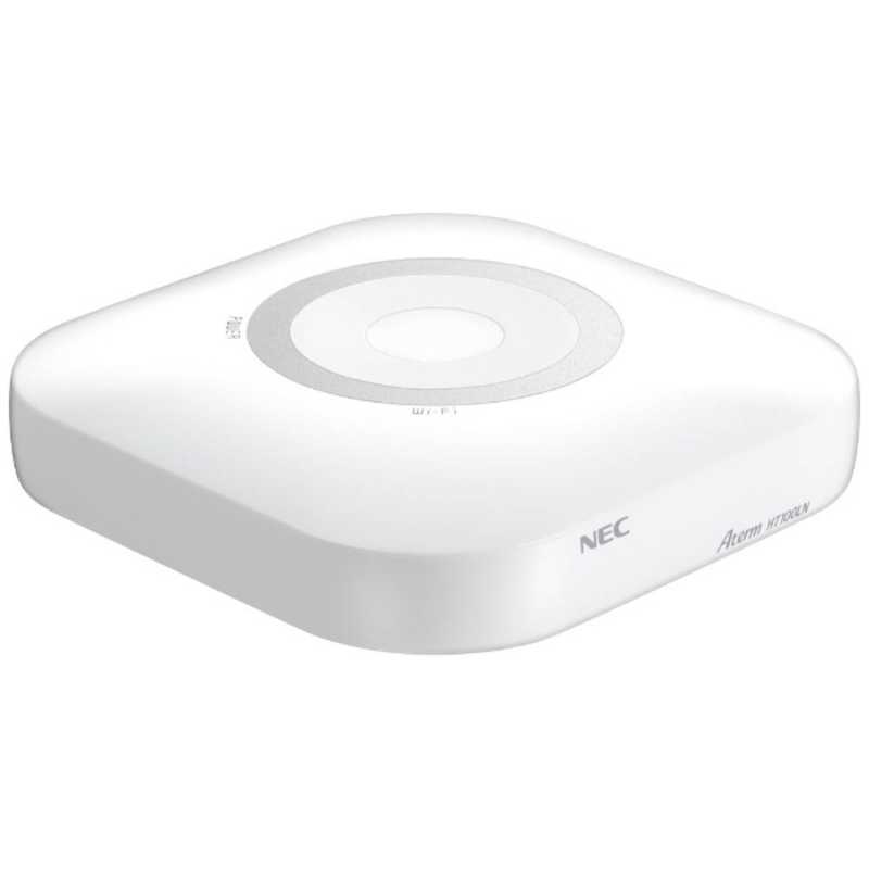 NECPF　モバイルSIMフリールータ LTE/Wi-Fi[無線ac/n/a(5GHz) n/g/b(2.4GHz)]　PA-HT100LN-SW ホワイト