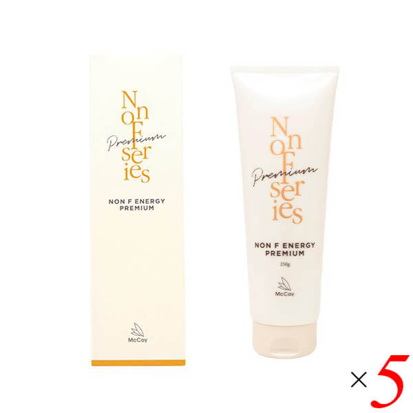 ノンF エナジープレミアム 250g 5個セット McCoy