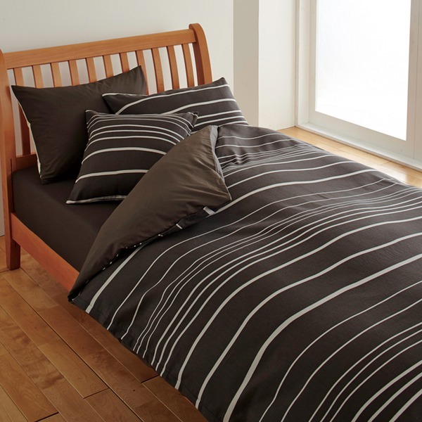 西川 mee by colors 掛けふとんカバーDL 190210 ME40 ブラウン 2187-90293