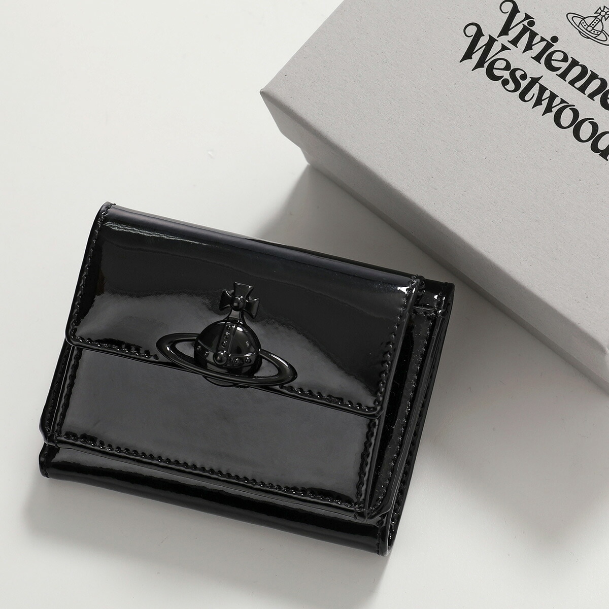Vivienne Westwood ヴィヴィアンウエストウッド 三つ折り財布 SMALL FLAP PURSE スモール フラップ パース 5115002VW L00AU レディース オーブ N404