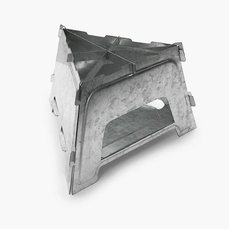 No BOX キャンプ用品 焚火台 フラットストーブ 焚火台 焚き火台 折りたたみ式 【セール品の為返品・交換不可商品】