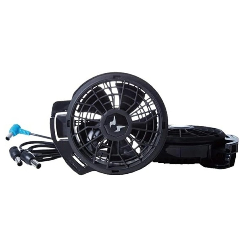 【ファンのみ】サンエス 24Vファンセット ハイパワーファン フラットタイプ RD9320 ファン 空調風神服 ケーブル 予備用 スペア 熱中症 猛暑 作業着 仕事 通勤