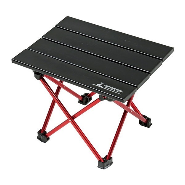 トレッカー アルミロールテーブル(ミニ)(ブラック) UC-530