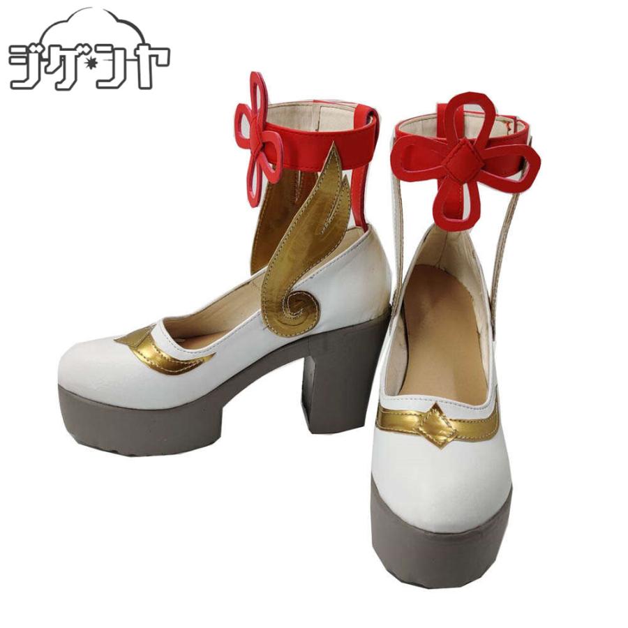 原神　げんしん　甘雨　カンウ　コスプレ靴　コスプレブーツ　コスプレ衣装