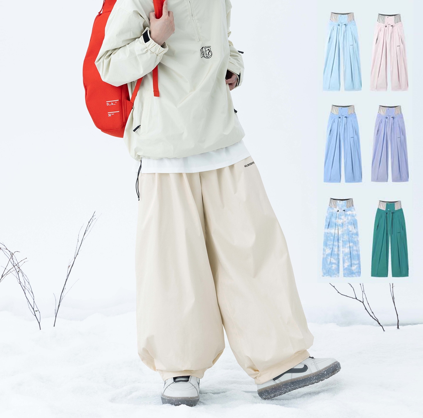 スノーボードウェア 2025 2026冬NEW 7COLOR レディース メンズ スノーパンツ パンツ スキーウェア 男女通用