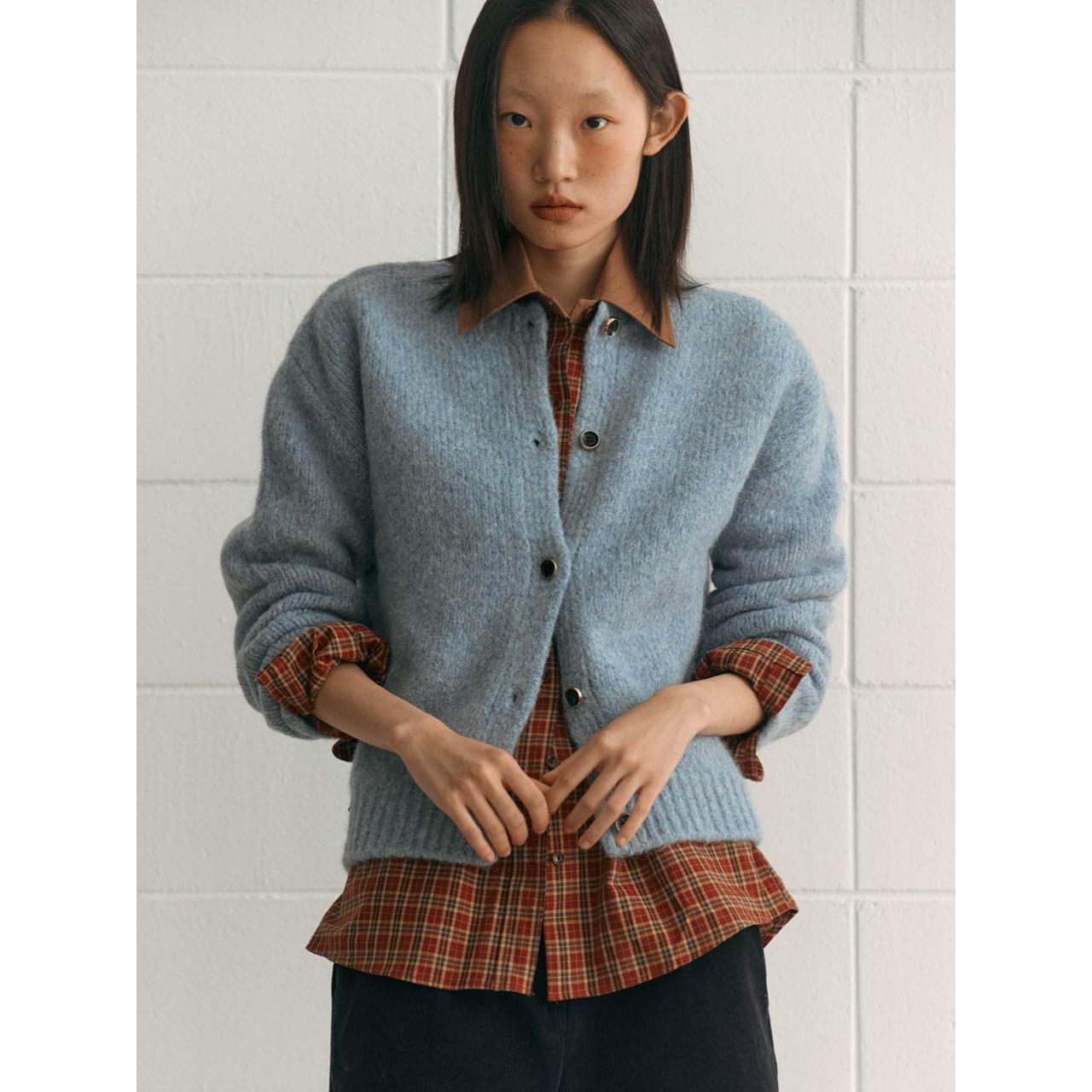 【SIENNE】 LORELAI CARDIGAN : VIOLET BLUE
