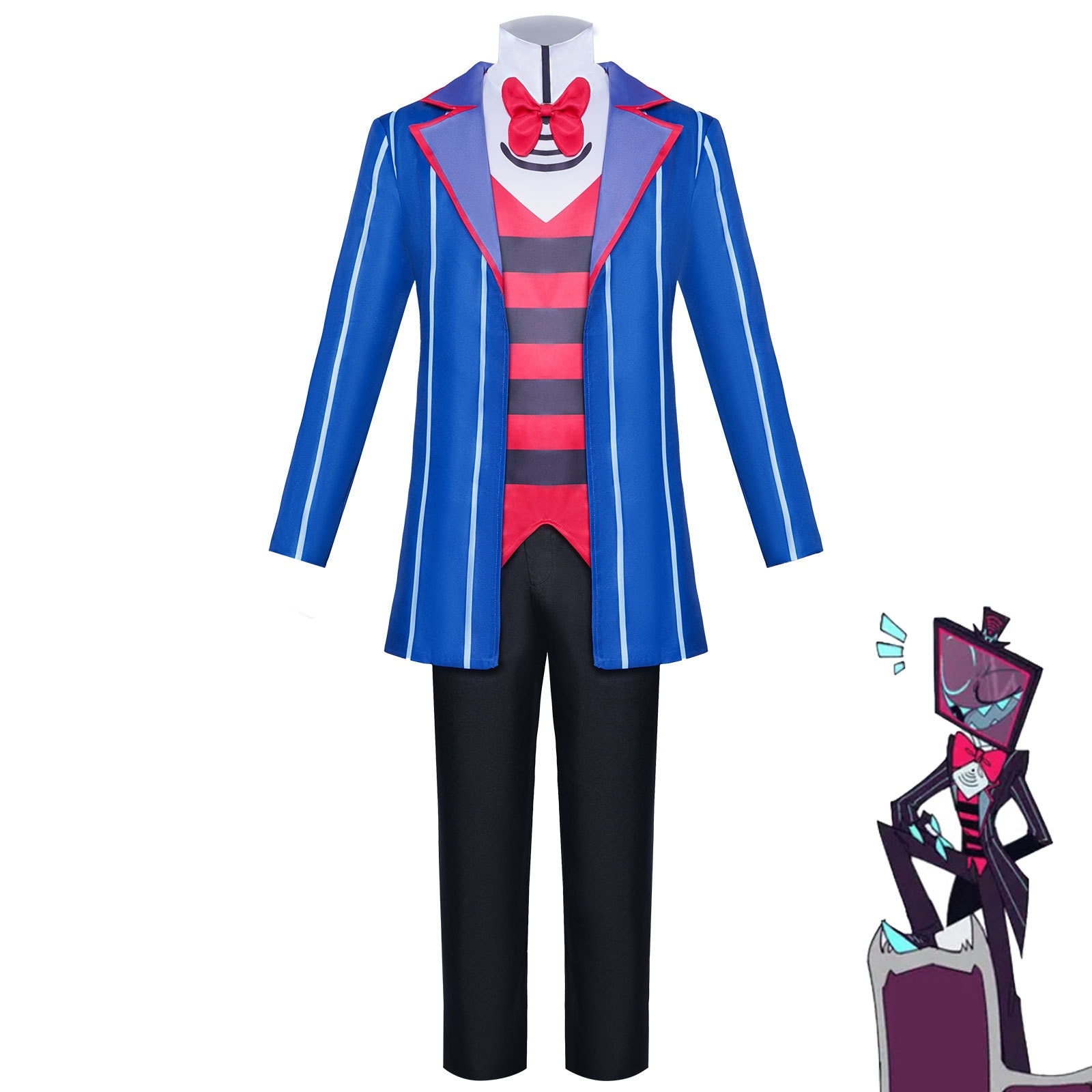 【最安値挑戦】地獄宿屋悪魔voxヴォックスコスプレ衣装舞台パフォーマンスcos服