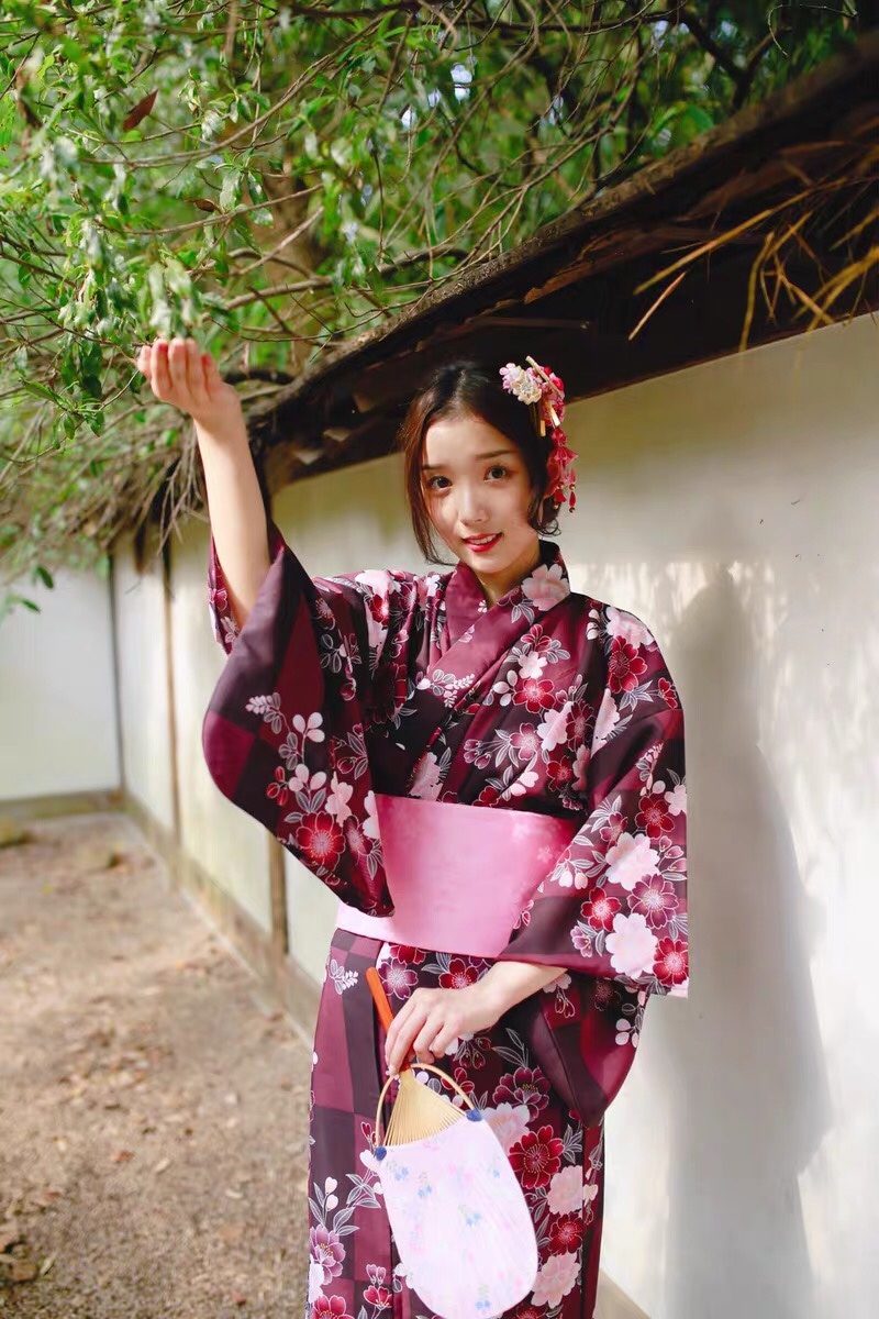 【1点ご購入 で10点プレゼントいたします】着物浴衣レトロ撮影服ポリエステル速乾生地しわになりにくい