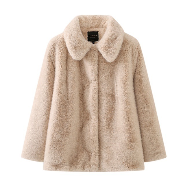 アウター コート ミディアム丈コート ムートンコート 長袖 襟付き ミディアム丈 前開き ボタン もこもこ ふわふわ かわいい 大人可愛い きれいめ シンプル 上品 おしゃれ かっこいい カジュアル