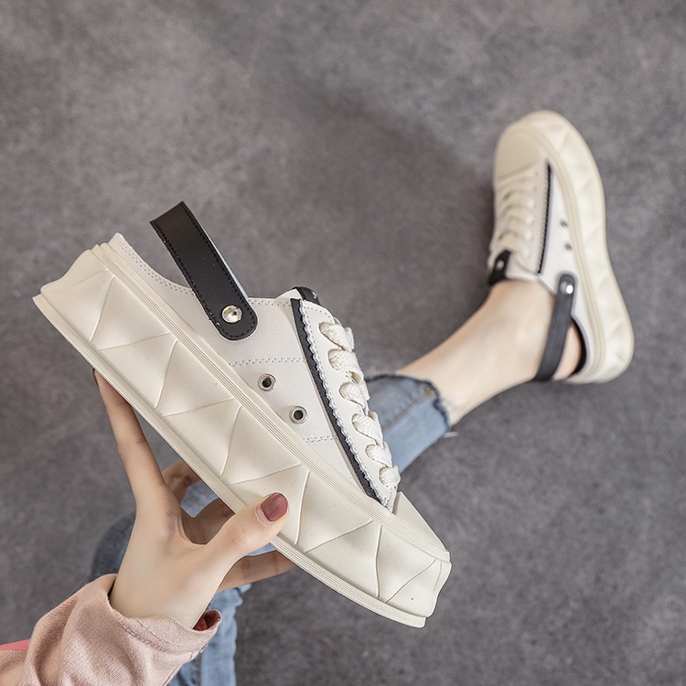 サンダル厚底サンダル今っぽ！ストラップサンダルサンダル韓国厚底靴夏サンダルレディースカジュアル学院風美腿增高フラットシューズ厚底ローファー韓国ファッション 4,939円