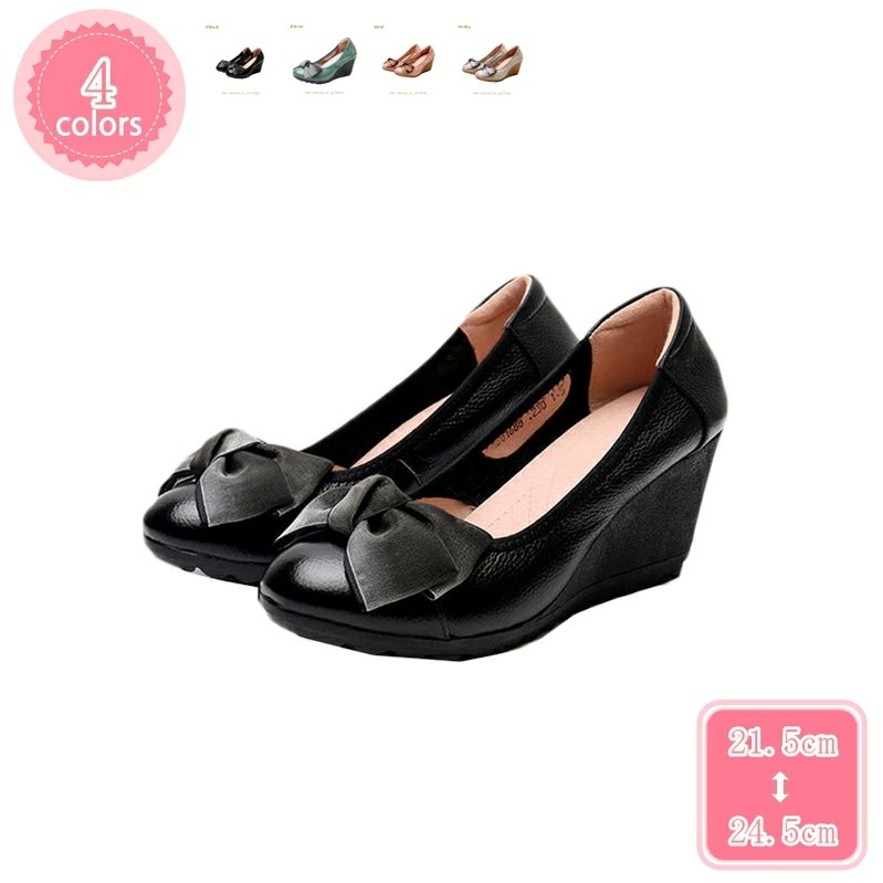 1000円OFFクーポン 美脚 カジュアルパンプス レディース ウエッジソール 7cm ヒールパンプス 履きやすい 柔らかい 通勤通学 就職活動 入社式 入学式 卒業式 厚底 靴 ローファー 上品 エ