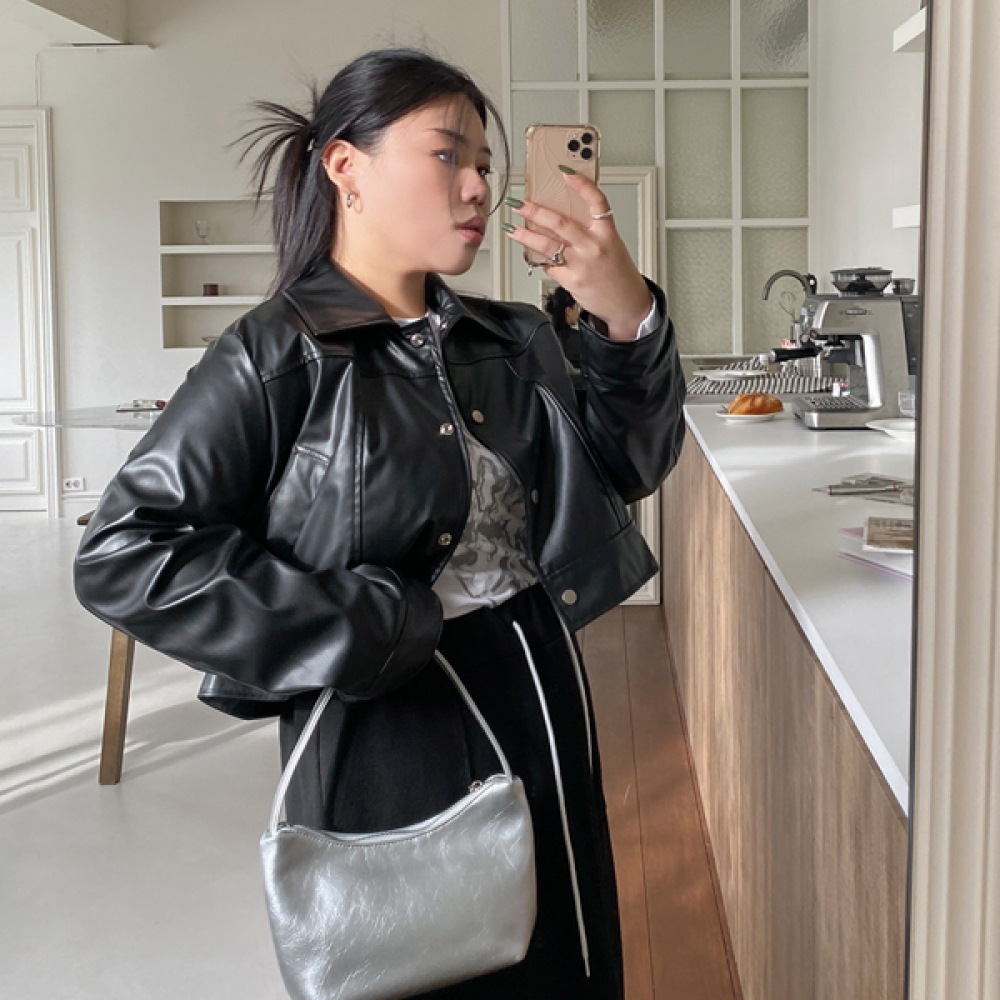 (JSTYLEのイーブレット) イーブレットヘンディークロップレザー JSTYLE