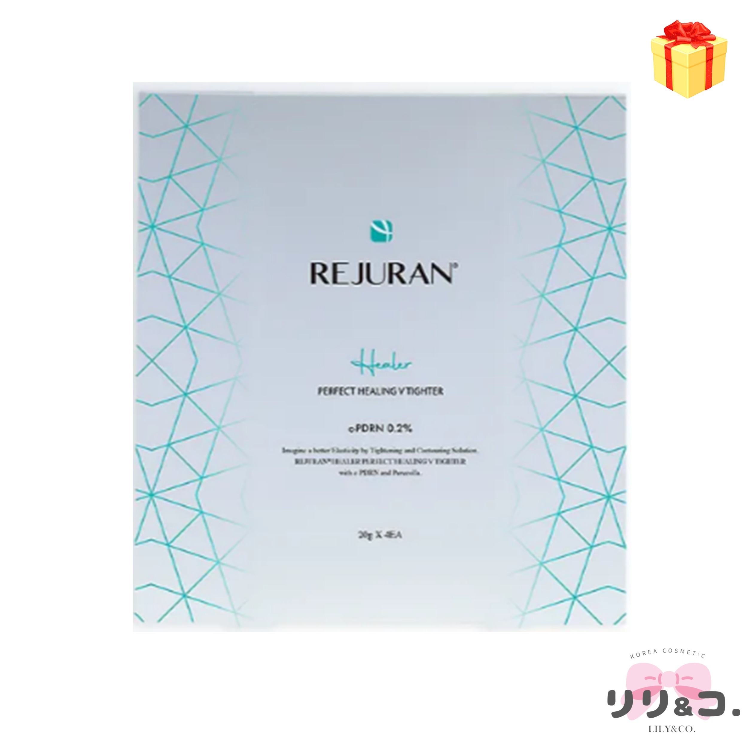 [NEW パック 人気] ヒーラー パーフェクトヒーリングVタイター（4枚入り／1個) フェイスライン 二重アゴ 韓国コスメ 毛穴 引き締め スキンケア 弾力 パック おすすめ 保湿 韓国パック