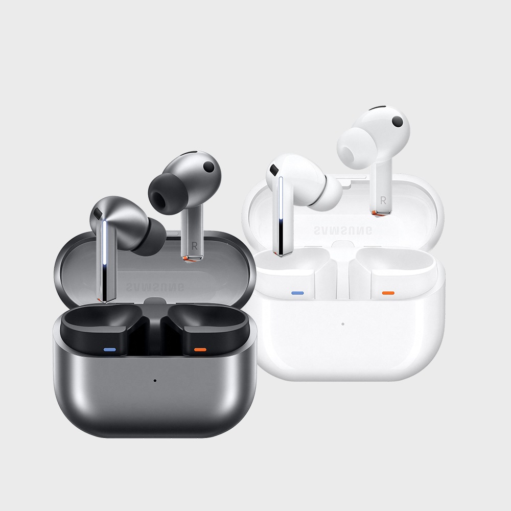 Galaxy Buds3 Pro SM-R630N ワイヤレスBluetoothイヤホンANCキャナル & Galaxy AI -2種 色/ホワイト,シルバー/新品/2024