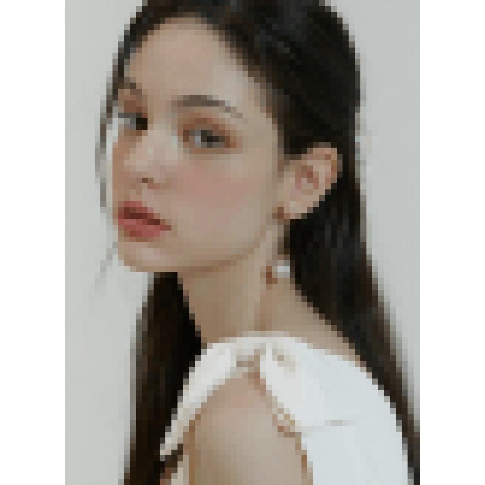 KINDABABY ポイントスワパールドロップイヤリング