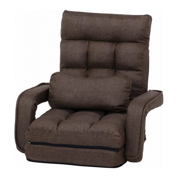 不二貿易 35498 4WAY座椅子 0212 ダークブラウン メーカー直送