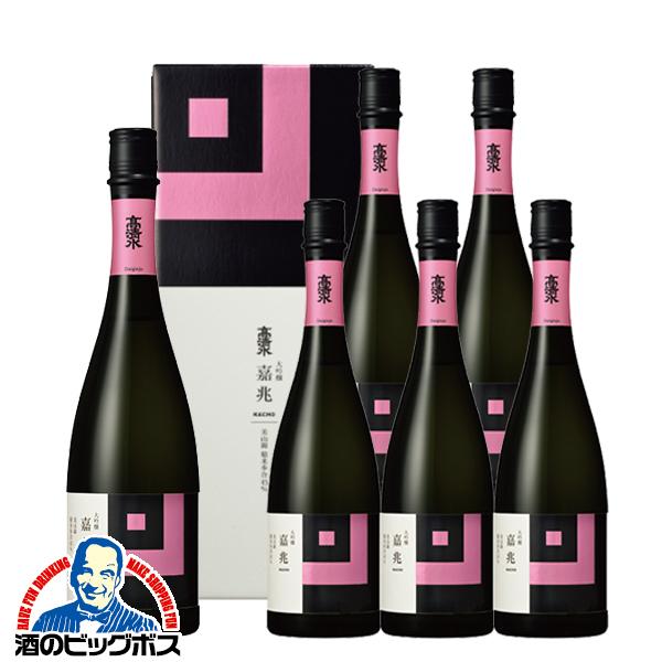 箱入 日本酒 高清水 大吟醸 嘉兆 かちょう 720ml×1ケース/6本(006)『FSH』【本州のみ　送料無料】