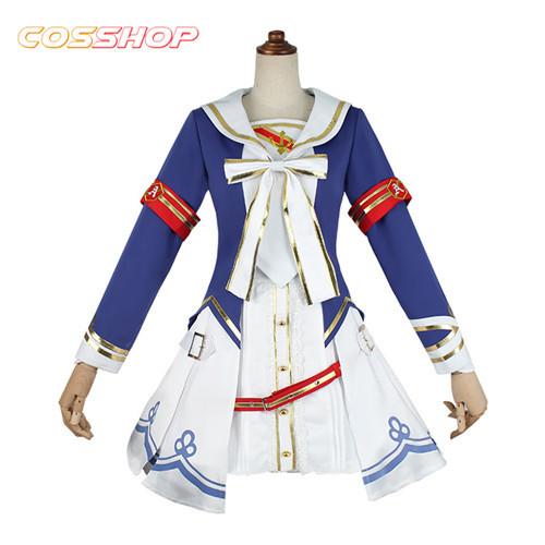 ウマ娘 プリティーダービー グラスワンダー 風 コスプレ衣装 ウィッグ　靴 イベント 演出服 二次会 cosplay-789