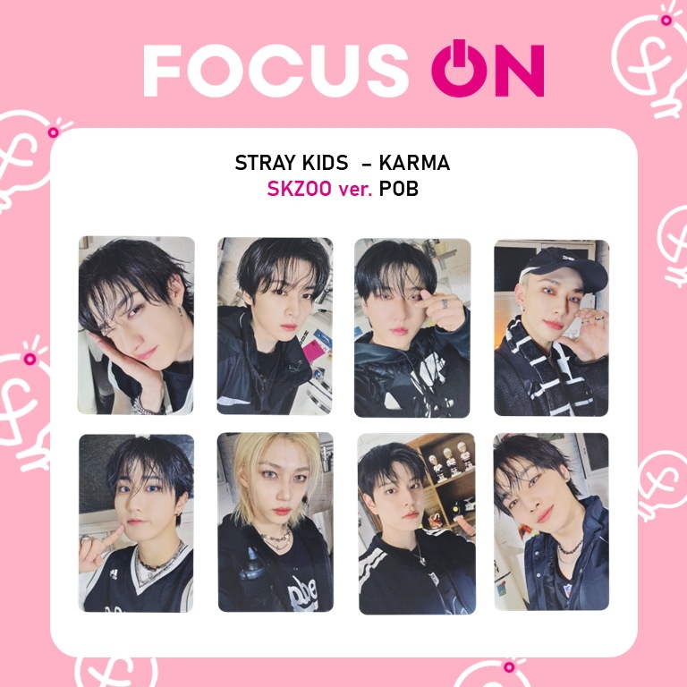 Qoo10] JYP Entertainment STRAYKIDS KARMA 公式トレ : KPOP