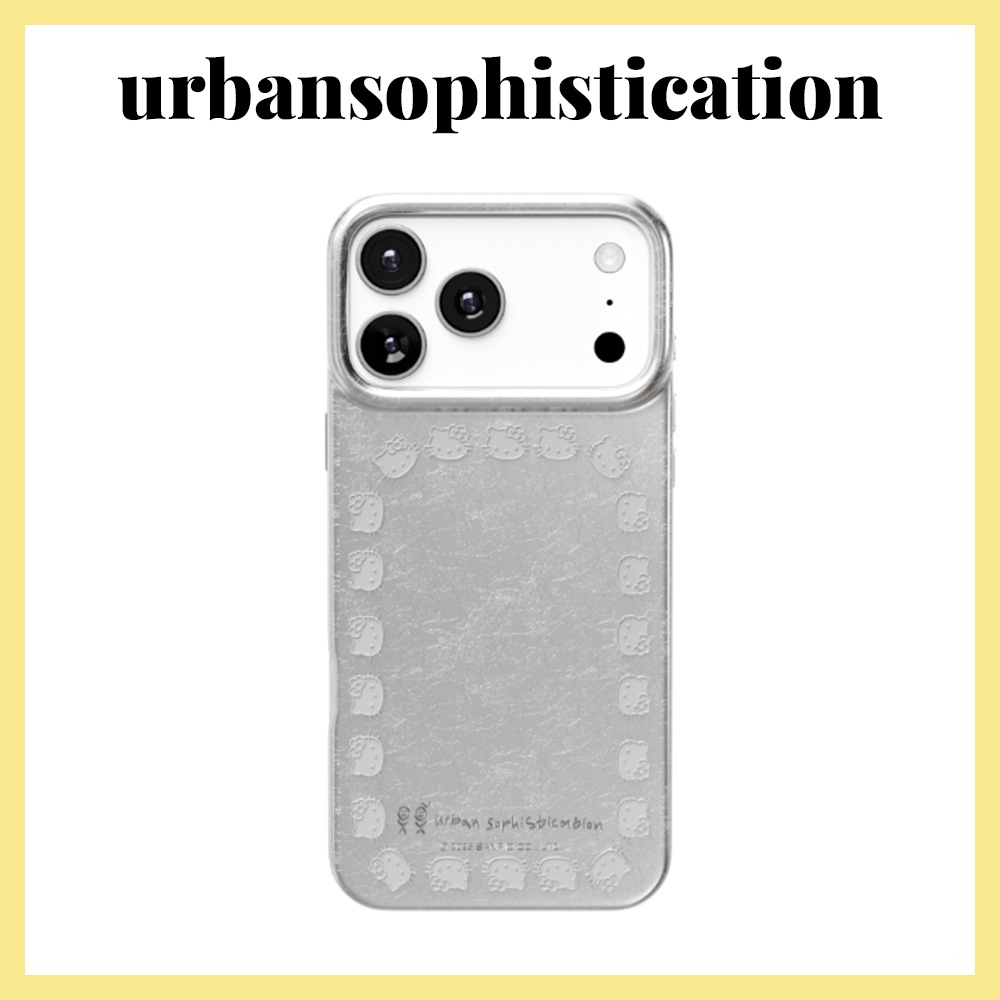 正規品 Urban Sophistication ハローキティ iPhoneケース スマホケース コラボ The Skinny Case - Hello Kitty Studs
